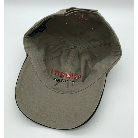 Priority Fishing Tournament Khaki Strapback Logo Cap Signed by Jacob Powroznik - Picture 6 of 10